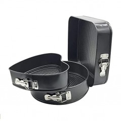 Set de 216 Piese de Copt pentru Prajituri, 3 Tavi de Copt, Nivelator, Forme Cupcake, Pos pentru Ornat cu 7 Capete, Feliator Tort