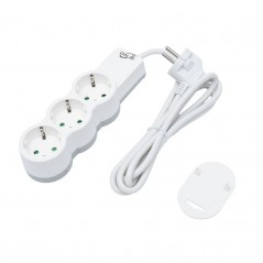 Prelungitor Electric 3 Prize si Protectie Copii, Cablu 3x1mm / 1,5m