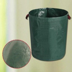 Sac de Colectare a Frunzelor, Cos Sac pentru Gradina, Sac de Depozitare a Frunzelor, 45 x 76 cm, 120 l, Verde