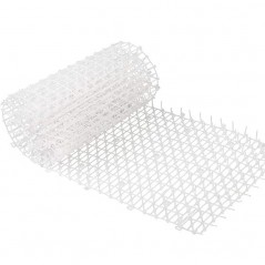 Plasa Protectoare pentru Gradina, Plasa Contra Animalelor de Companie, Plasa cu Tepi Anti Animale, 200 x 30 cm, Alb