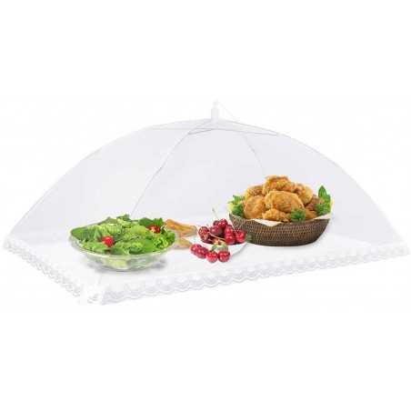Plasă Protectoare Anti-Muște și Țânțari 100x60 cm – Ideală pentru Alimente și Bebeluşi