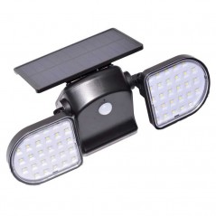 Lampa Solara Dubla 2 x 28 Led + Senzor JC13-1
