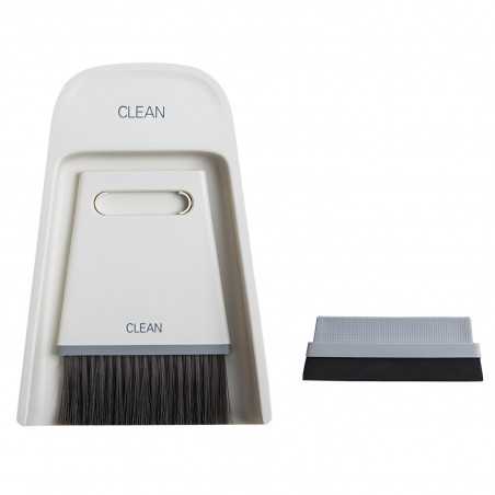 Set Mini Matura si Faras, Uz Casnic, Doua Perii, pentru Birou, Bucatarie, Casa, 19.5x13.8x3.6 cm, Gri