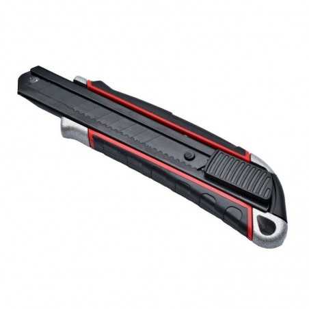 Cutter Profesional din Aluminiu cu lama 18mm Neagra