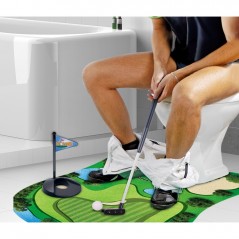 Covoras de Baie, Model Teren de Golf, Interactiv, Cadou Inedit pentru Colegi munca, sot sau copil +14 Ani, din PVC