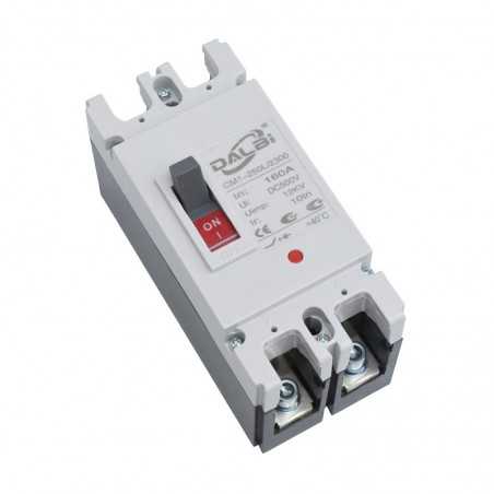 Intrerupator de Circuit Solar MCCB 2P-160A / 500V DC