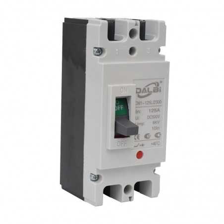 Intrerupator de Circuit Solar MCCB 2P-125A / 500V DC