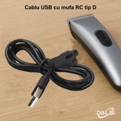 Cablu USB cu mufa RC tip D pentru Masina de Tuns - Ras / TXD12