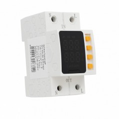 Releu Electronic de Protectie reglabil 1-63A la Supratensiune, Subtensiune si Supracurent AVR-63
