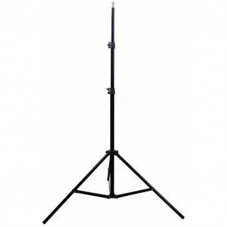 Trepied, 210 cm, Metalic, Extensibil, 5 x 5 x 71 cm, Negru