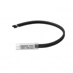 Termostat Temperatura 115˚C cu Fire, Bimetal KSD9700 NC, 250/16A