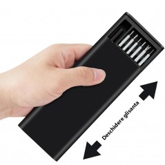 Set de Surubelnite 24-in-1 cu Clichet, Set de Uz Casnic pentru Repararea Electronicelor Mici