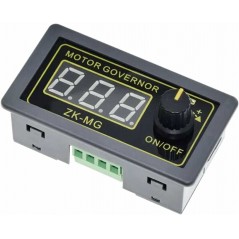 Controler de Viteză Motor Electric PWM 5V–12V–24V-30V, 150W, 5A, cu Pornire Lină și Buton ON/OFF
