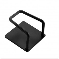 Organizator bucatarie cu adeziv, carlig-suport pentru burete, accesorii bucatarie, 5x5x3,5 cm, otel inoxidabil, negru