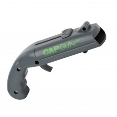 Deschizator de sticle, Model Pistol, Plastic, ABS, pentru Dopuri Metalice, 13 x 6 x 3.7 cm, Gri