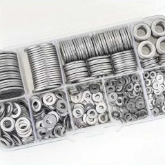 Saibe metalice diverse diametre set 180buc