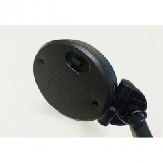 Lampa solara LED tip Floarea Soarelui cu 3 flori, inaltime 70 cm, Pentru gradina