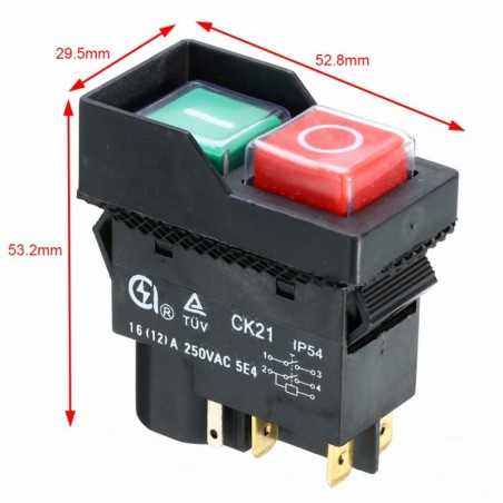 Intrerupator AC3 Electromagnetic 5P CK-1 / 15A