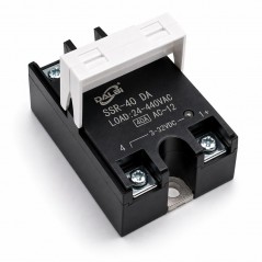 Releu Static SSR-40 DA 40A 24-440V AC Control 3-32V DC