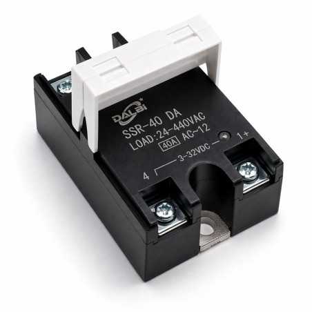 Releu Static SSR-40 DA 40A 24-440V AC Control 3-32V DC