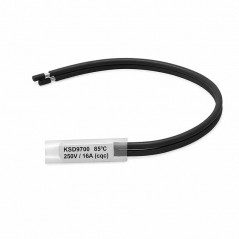 Termostat Temperatura 85˚C cu Fire, Bimetal KSD9700 NC, 250/16A