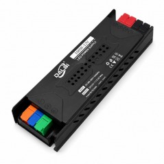 Sursa Alimentare LED 12V 100W 8.3A Slim cu Conectare Rapida Push-In, Carcasa Aluminiu