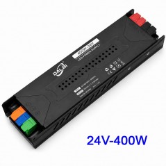 Sursa Alimentare LED 24V 400W 16.6A Slim cu Conectare Rapida Push-In