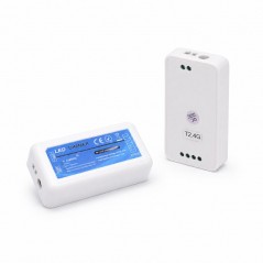 Dimmer LED Wireless RF 2.4G 12V-24V pentru Banda LED Monocolor