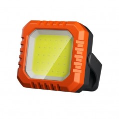 Lanterna Tip Breloc, 5 Moduri de Luminat, Incarcare USB Tip C, 5W, Impermeabila IPX5, 500 lm, COB, Portocaliu