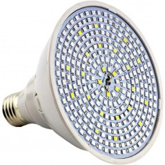 Lampa cresterea plantelor de interior, cap dublu, 290 leduri, 2 culori , prindere cu clips, 46x11.5x9.2 cm
