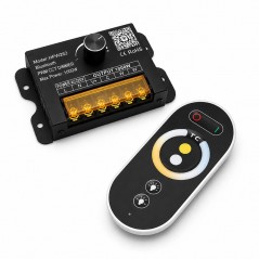 Controler Banda LED CCT 220V 1000W Bluetooth cu Telecomanda RF si Reglaj Manual HPW262