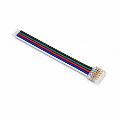Set 10 Conector Banda LED SMD RGBW 12mm 5 Pini cu Cablu 10cm Set 10 Buc YCA5P-12-1
