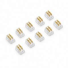 Set 10 Conector pentru Imbinare Fire 20-22AWG 2 Pini Wire to Wire Set 10 Buc YH22-2P