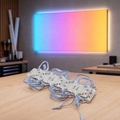 Set 20 Module LED RGB Adresabile 24V, 6 LED 3030, IP65, SM16703