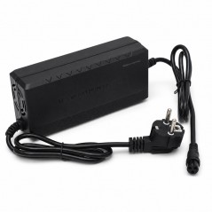 Incarcator LiFePO4 12V 10A 14.6V cu mufa aviator GX16-3