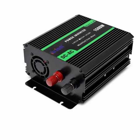 Invertor de Tensiune 1500W, 12V la 220V, Undă Sinusoidală Modificată, USB