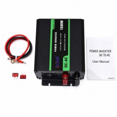 Invertor de Tensiune 1500W, 12V la 220V, Undă Sinusoidală Modificată, USB
