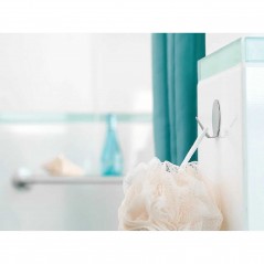 Set 4 Agățători Autoadezive Metalice – Formă Ovală, Capacitate 1,5 kg