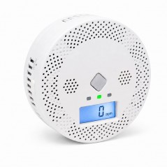 Detector Monoxid de Carbon WiFi cu Notificări pe Telefon și LCD CO400A