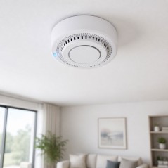 Detector de Fum WiFi Fotoelectric cu Notificări pe Telefon YG400A