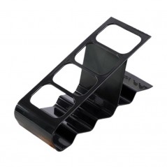 Suport de Birou, din Plastic, pentru Telecomenzi, Telefoane, 18 x 7 x 9 cm, Negru