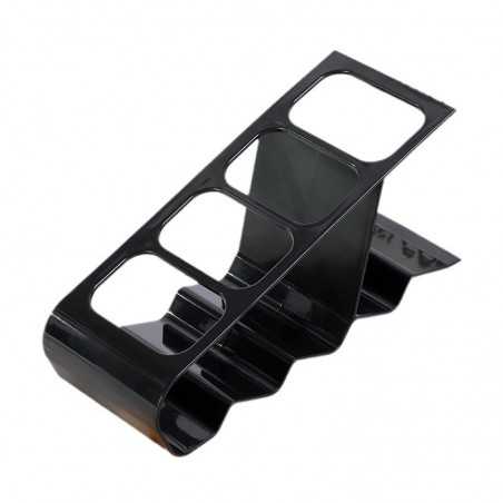 Suport de Birou, din Plastic, pentru Telecomenzi, Telefoane, 18 x 7 x 9 cm, Negru