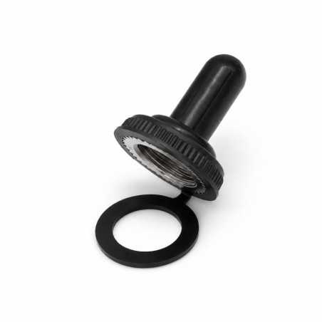 Capac de Protectie Negru pentru Intrerupator cu Maneta, cu Filet Metalic