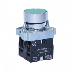 Buton Motor Push BA35 Verde