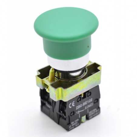 Buton Motor 220V Ciuperca Revenire ON-OFF BC35 Verde