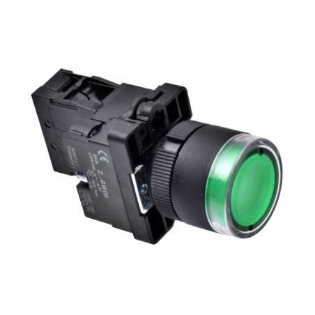 Buton Push EB2 Verde 22mm
