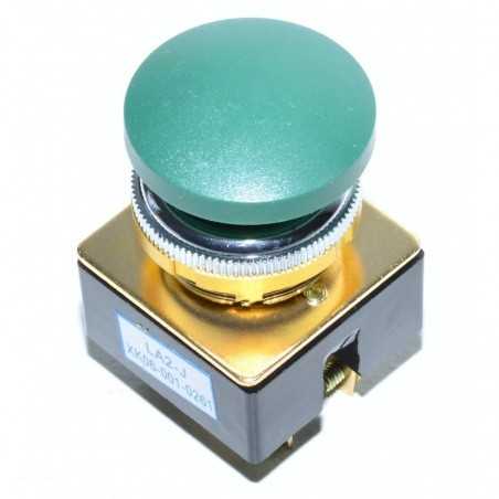 Buton motor Push fara retinere verde LA2-J