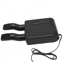 Uscator de Pantofi, Functie de Uscare, Dezinfectie, Dezodorizare, din PVC, Silentios, Timer, Negru