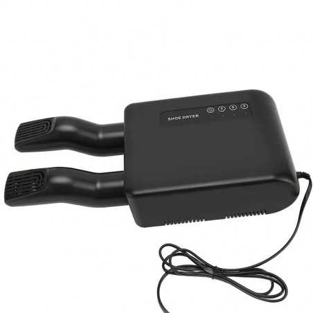 Uscator de Pantofi, Functie de Uscare, Dezinfectie, Dezodorizare, din PVC, Silentios, Timer, Negru