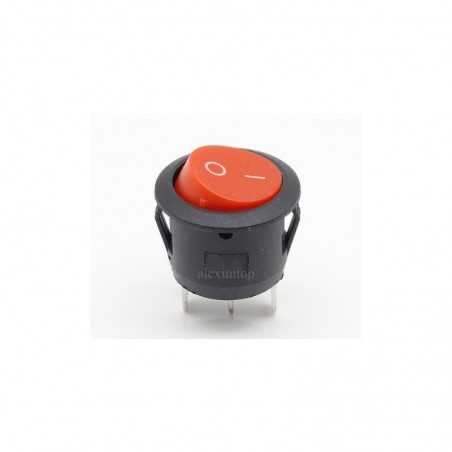 Buton On-Off Rosu, 220V-3A